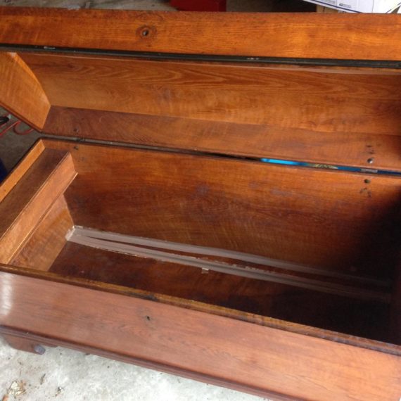 antique pine chest
