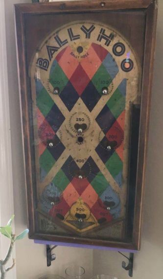 1920s pinball machine