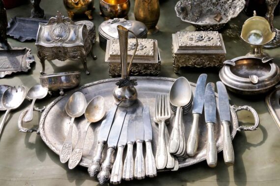 silverware set antique
