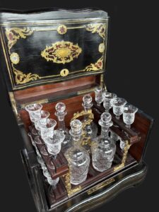 antique liquor cabinet